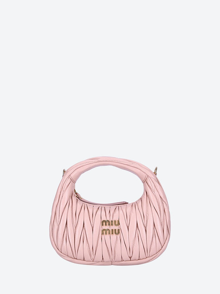 Miu Miu Women Matelasse Leather Handbag