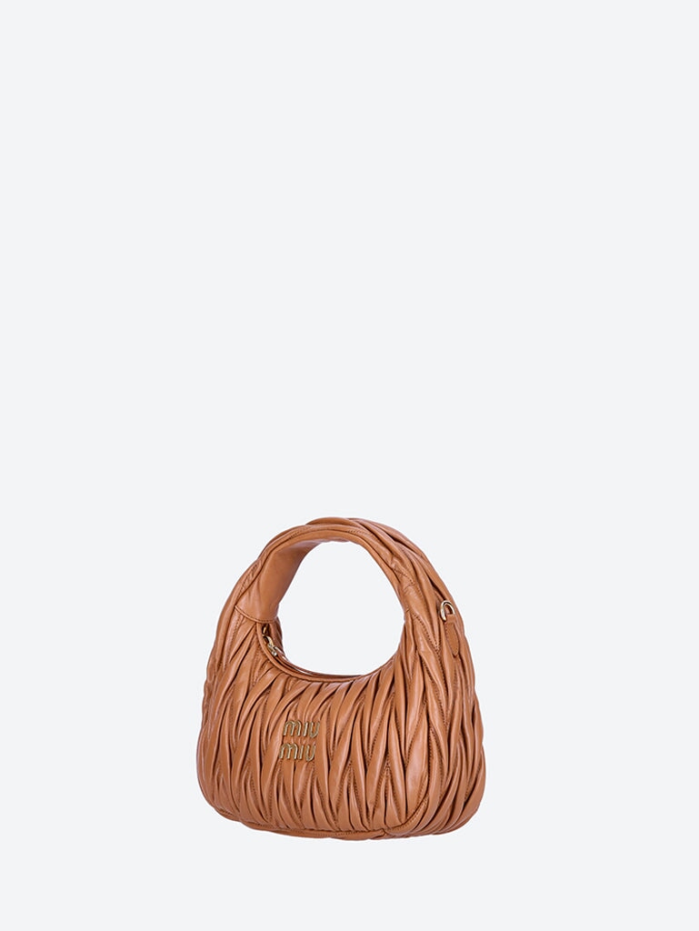 Miu Miu Women Matelasse Leather Handbag