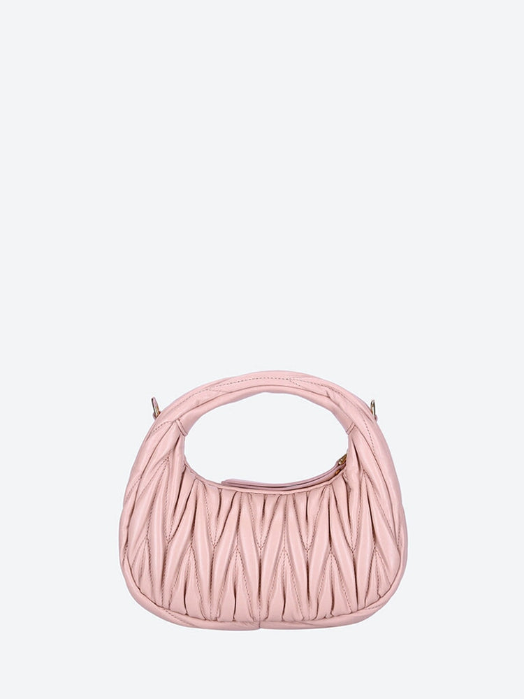 Miu Miu Women Matelasse Leather Handbag