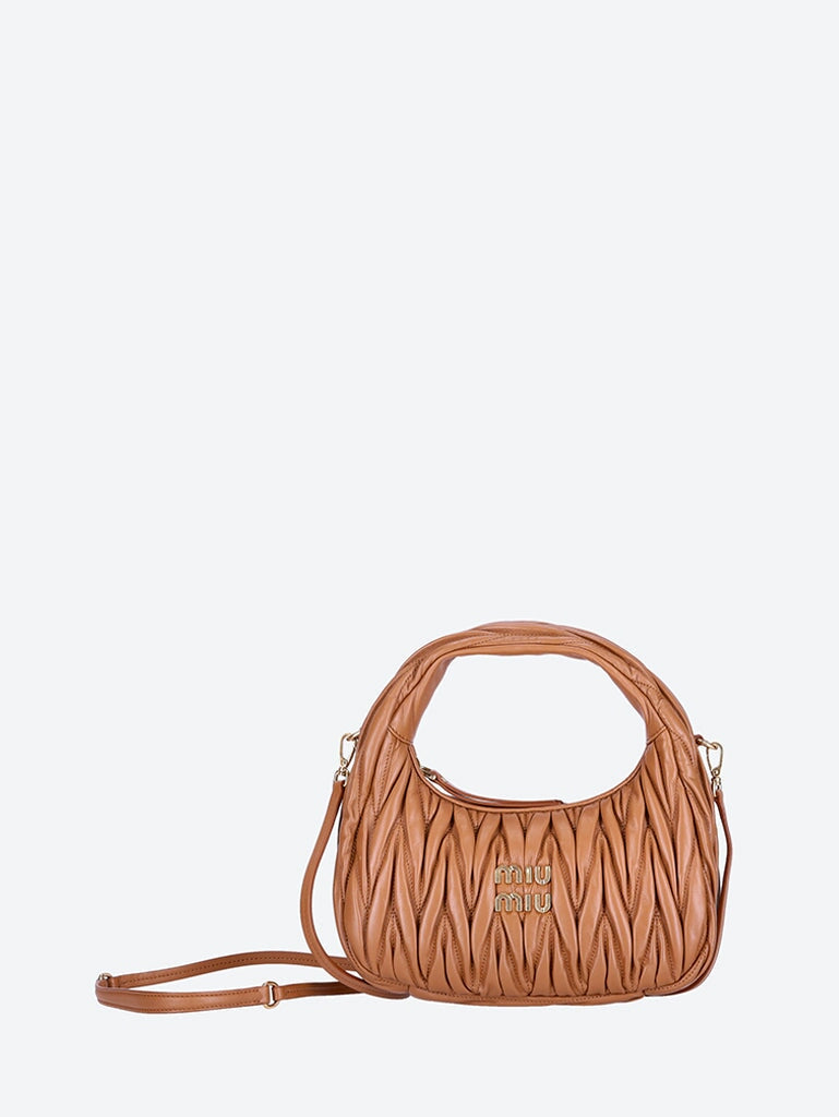 Miu Miu Women Matelasse Leather Handbag