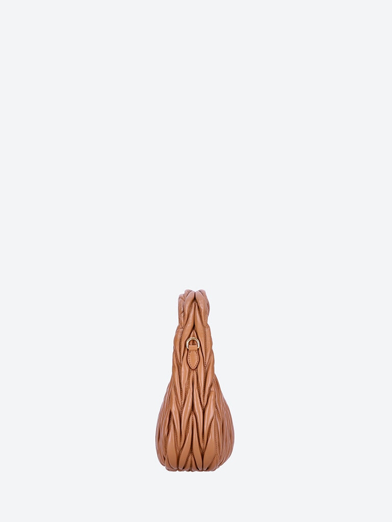 Miu Miu Women Matelasse Leather Handbag