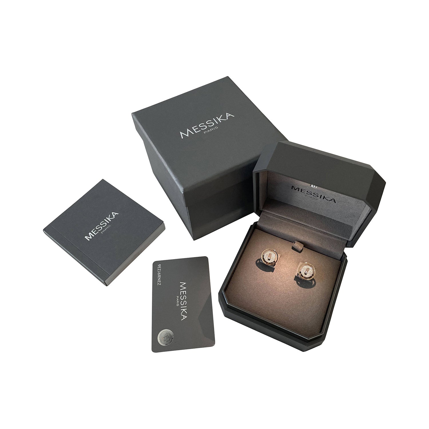 Messika Lucky Move PavÃƒÆ’Ã‚Â©-Set Stud Earrings