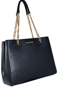 Prada Teal Saffiano Double Zip Galleria Tote Bag (SHA-11337)