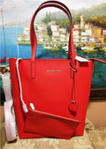 Prada Saffiano Leather Tote- Black/White 1BA204 OOF 2ERX EF0967