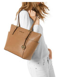 Prada Red Jacquard Fabric Striped Tote Bag Italy
