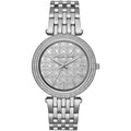 Michael Kors Ladies  Darci Silver Motif Watch MK3404