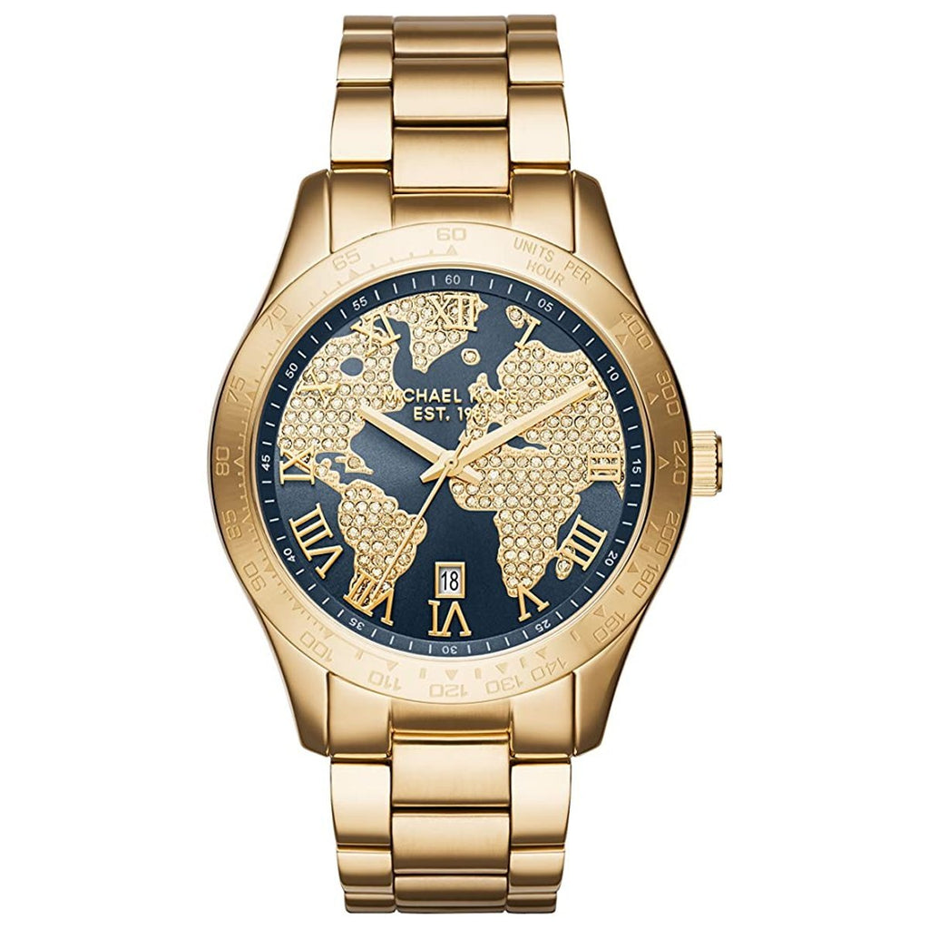 Michael Kors Ladies Layton Pave Dial Watch MK6243