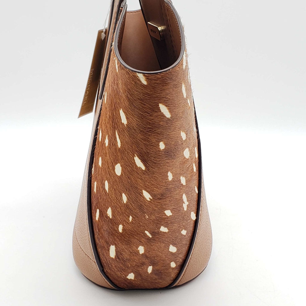Michael Kors Portia Hair Calf Small Tote Bag