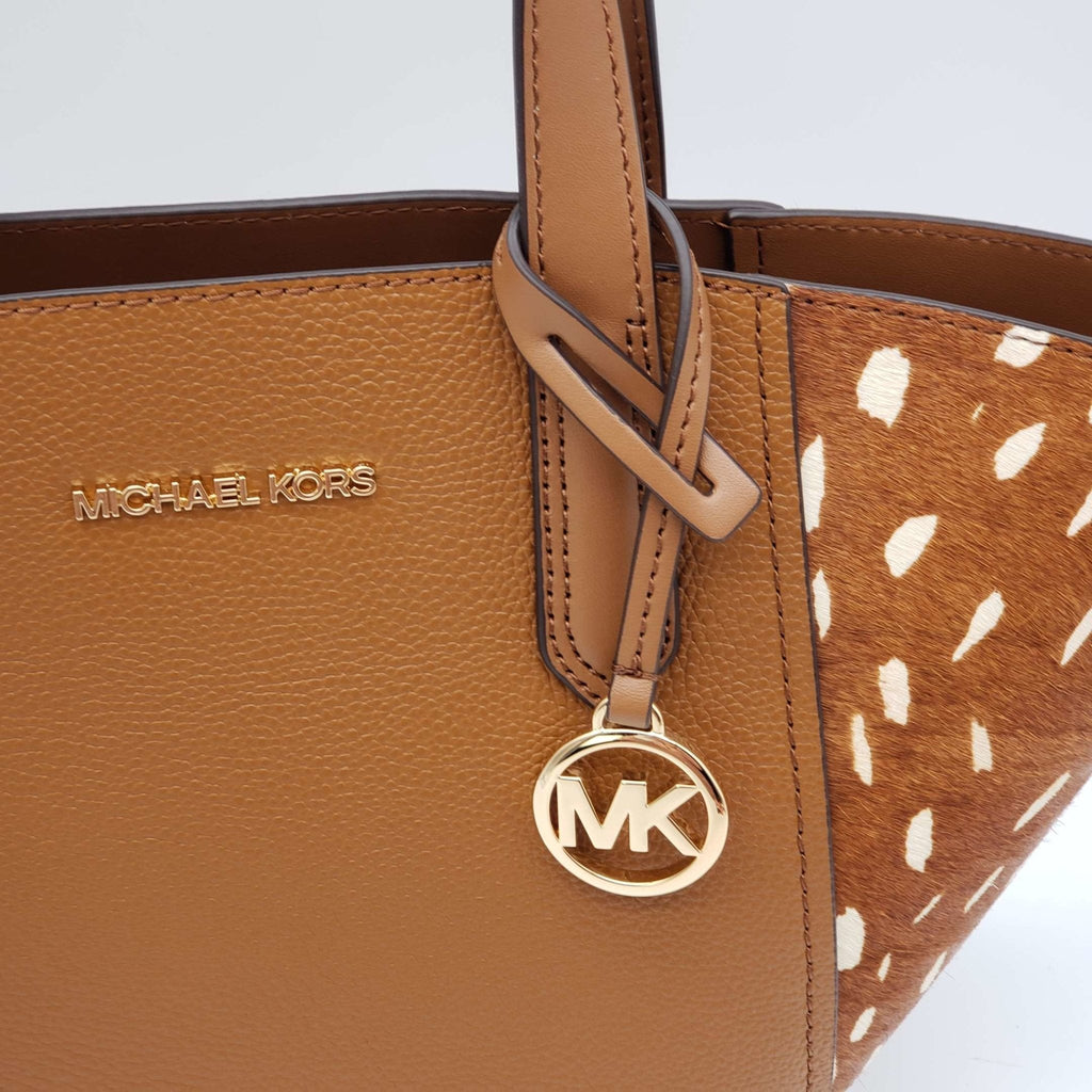Michael Kors Portia Hair Calf Small Tote Bag