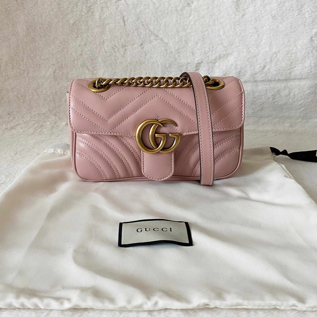 Gucci GG Marmont MatelassÃƒÆ’Ã‚Â© Mini Bag