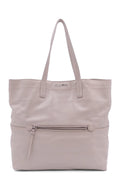 Vitello Soft Shopping Tote Pomice