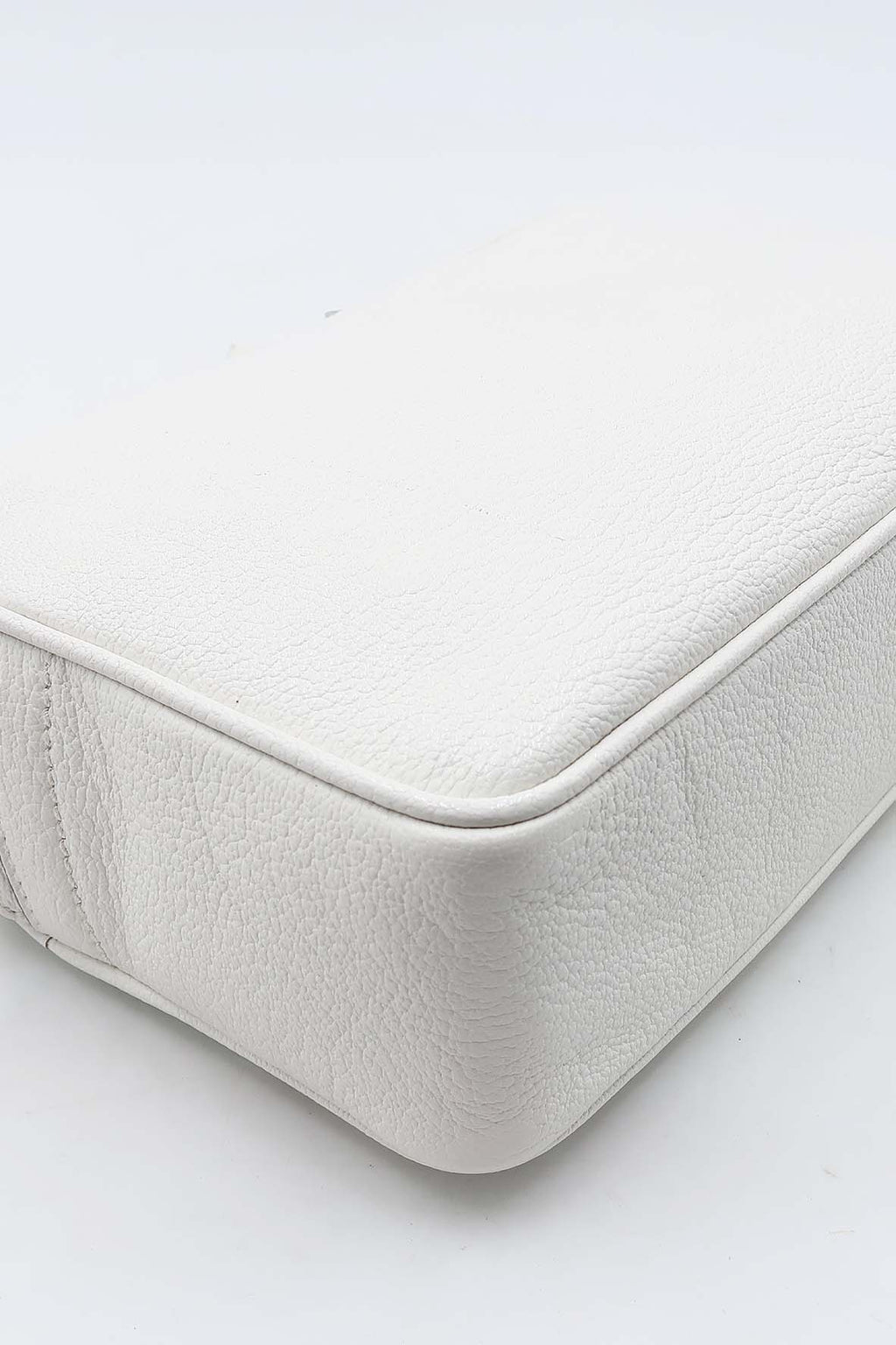 Madras Front Zip Camera Bag Bianco