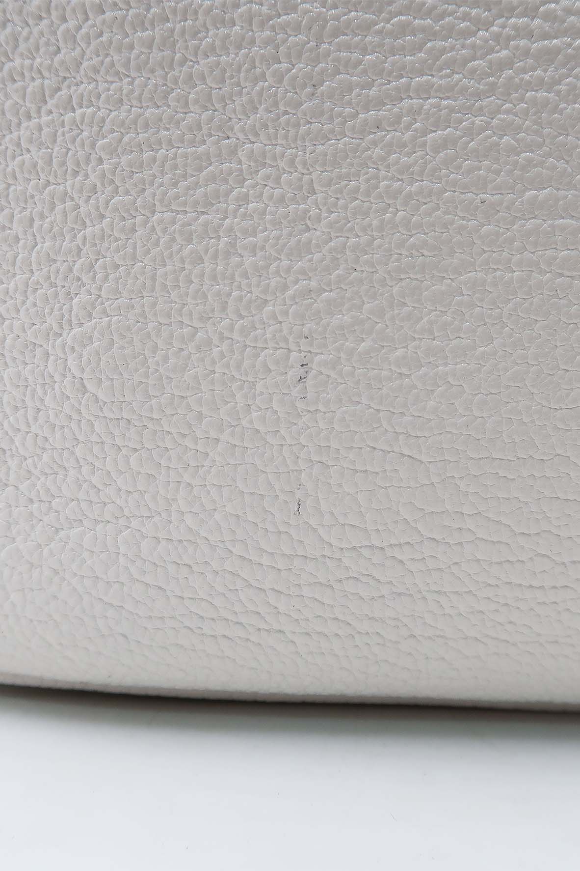 Madras Front Zip Camera Bag Bianco