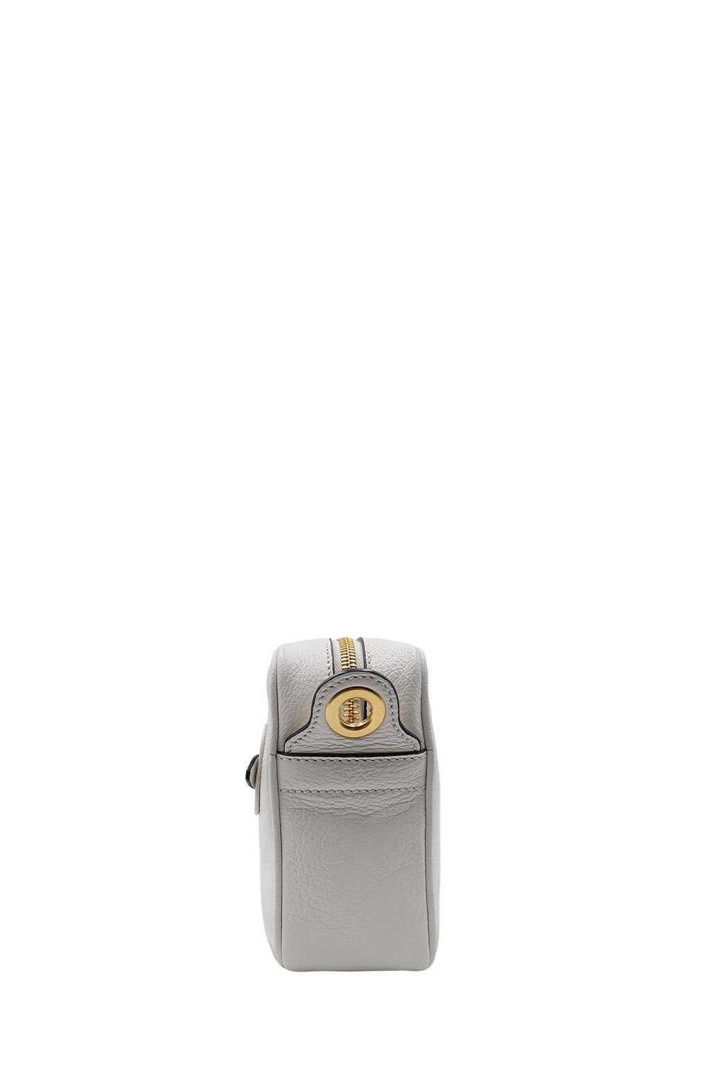 Madras Front Zip Camera Bag Bianco