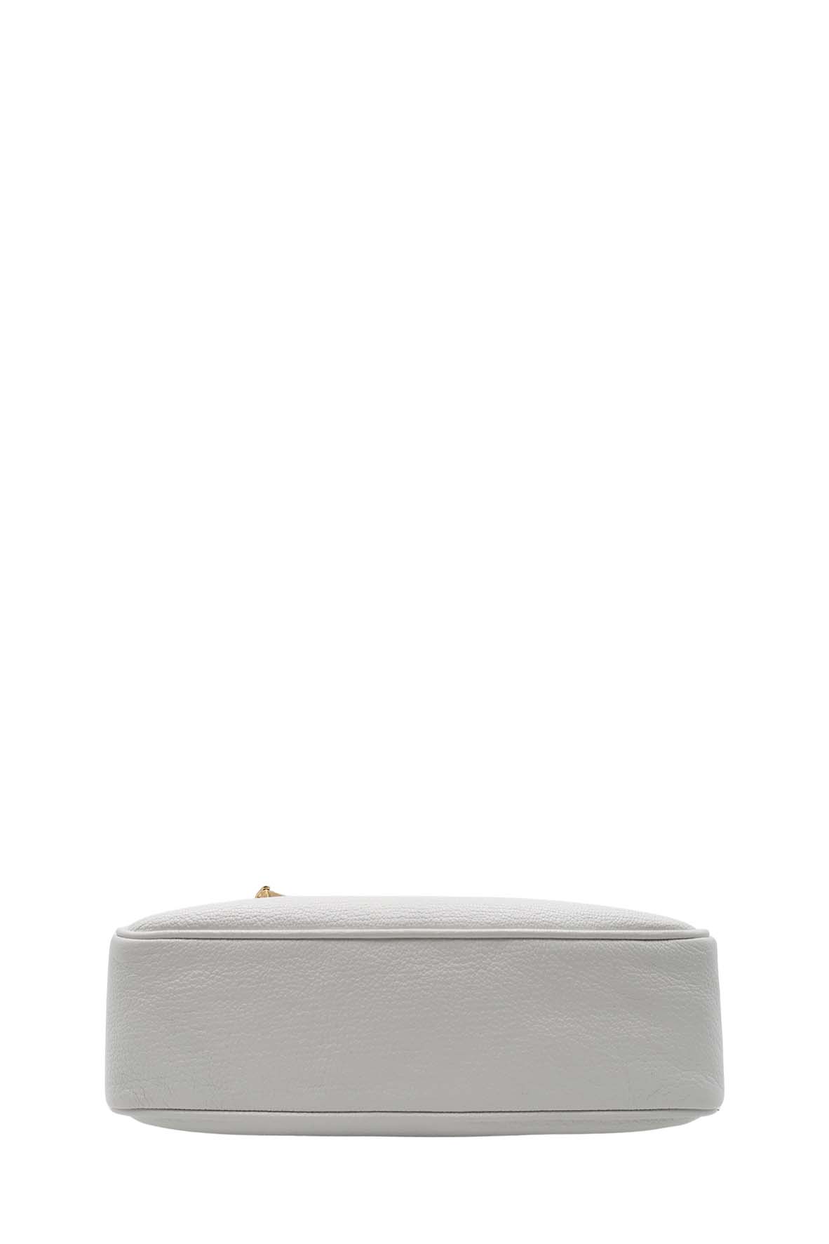 Madras Front Zip Camera Bag Bianco