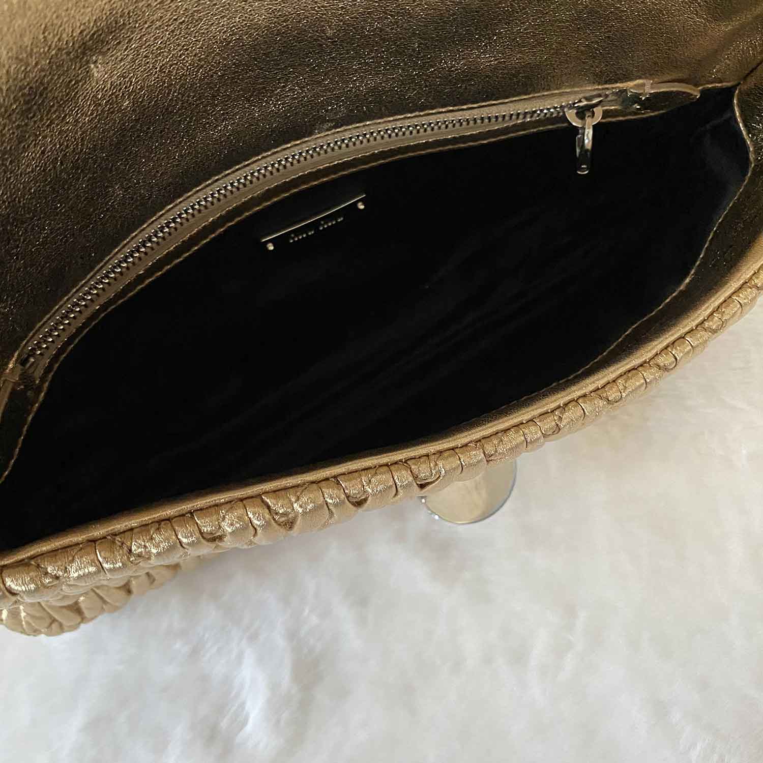 Miu Miu Crystal Embellished MatelassÃƒÆ’Ã‚Â© Shoulder Bag