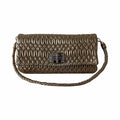 Miu Miu Crystal Embellished MatelassÃƒÆ’Ã‚Â© Shoulder Bag