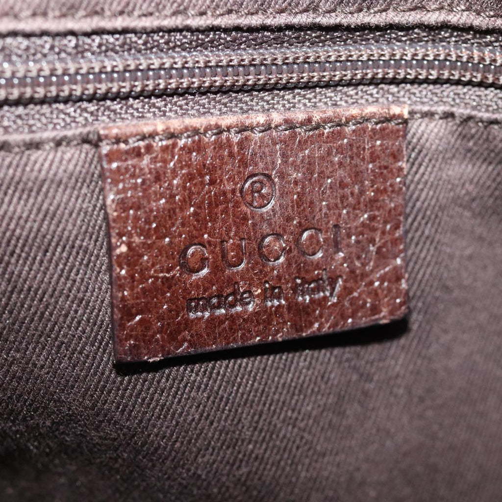 GUCCI GG Canvas Hand Bag Beige 113019 mr161