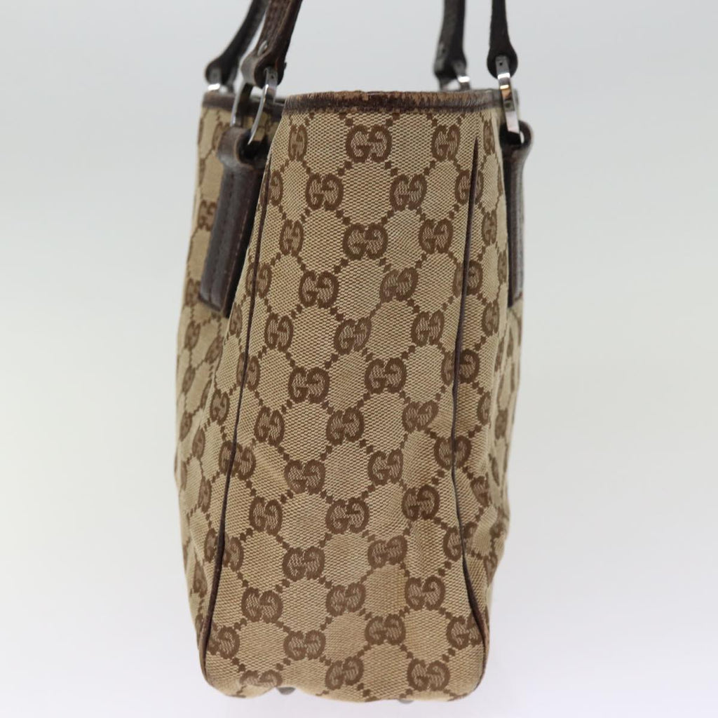 GUCCI GG Canvas Hand Bag Beige 113019 mr161