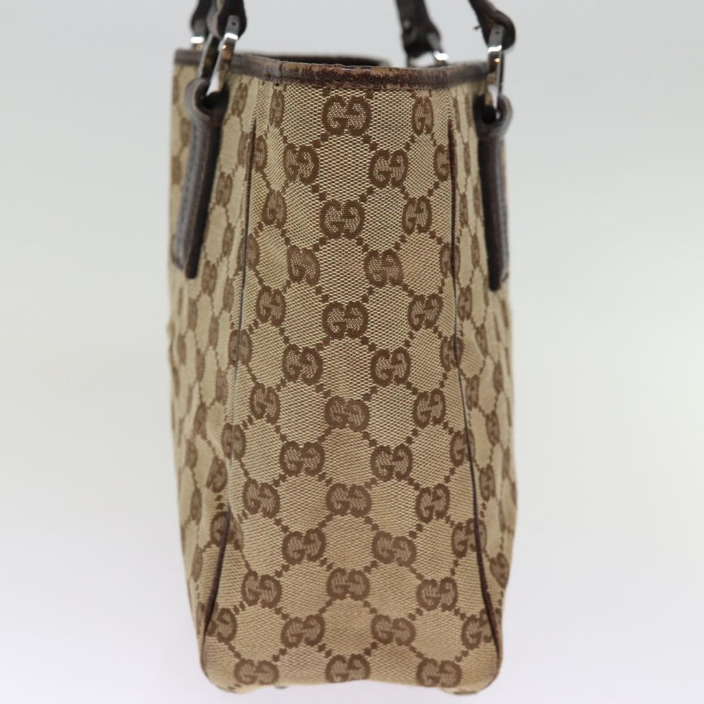 GUCCI GG Canvas Hand Bag Beige 113019 mr161