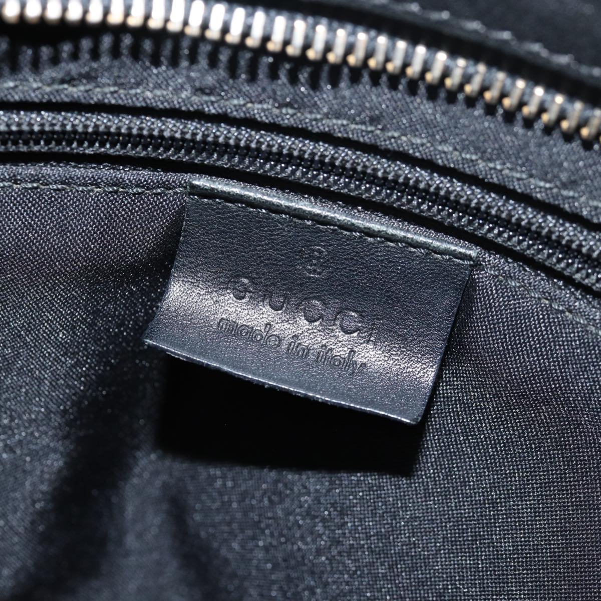 GUCCI Sherry Line GG Canvas Shoulder Bag Black White 001 4094 mr271