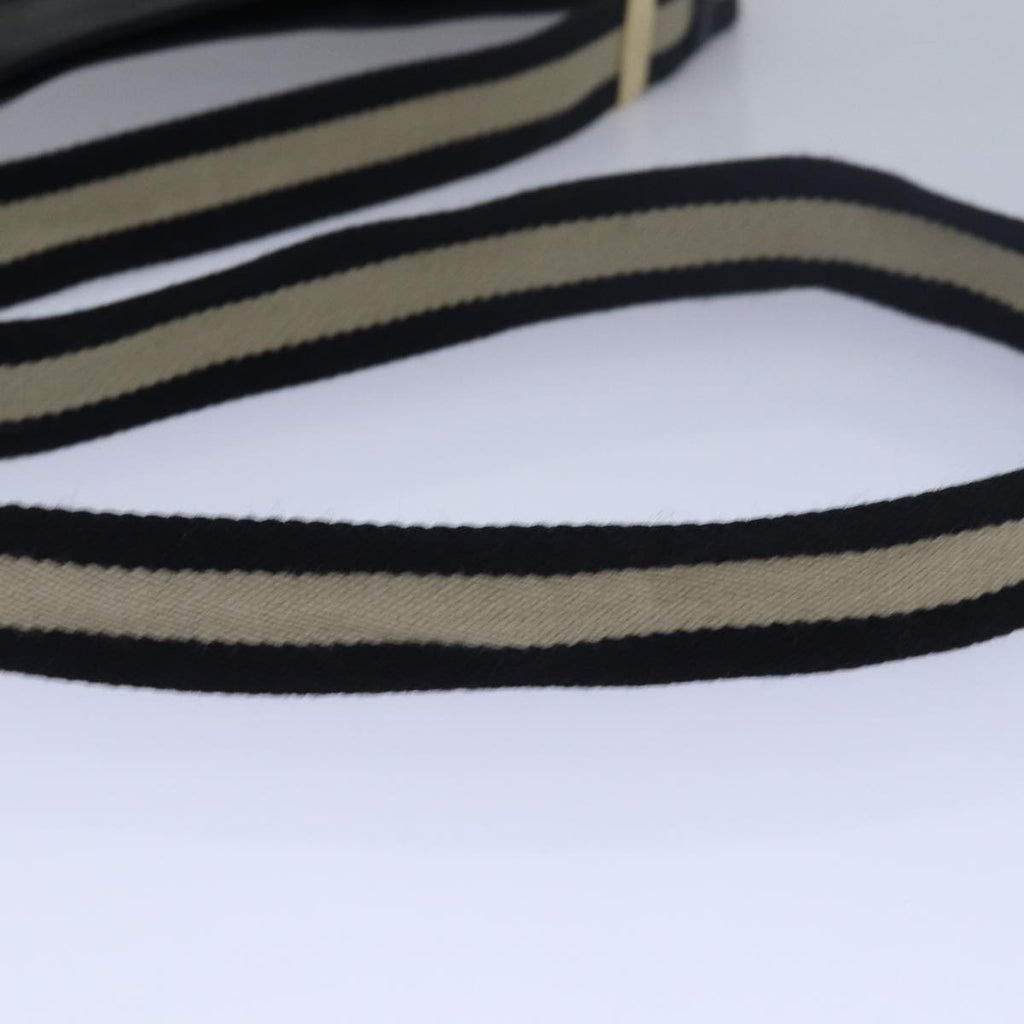 GUCCI Sherry Line GG Canvas Shoulder Bag Black White 001 4094 mr271