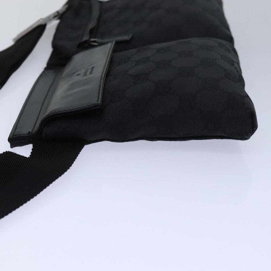 GUCCI GG Canvas Waist bag Black 28566 mr292