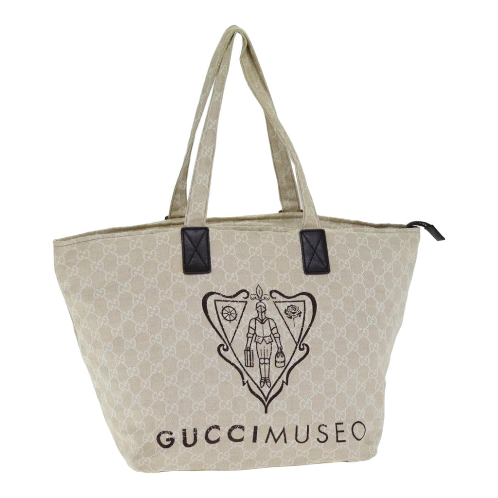 GUCCI Tote Bag Canvas Beige 283416 mr293