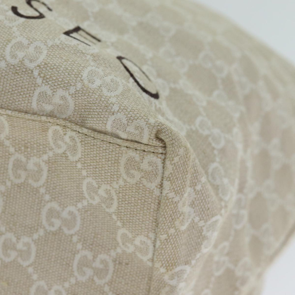 GUCCI Tote Bag Canvas Beige 283416 mr293