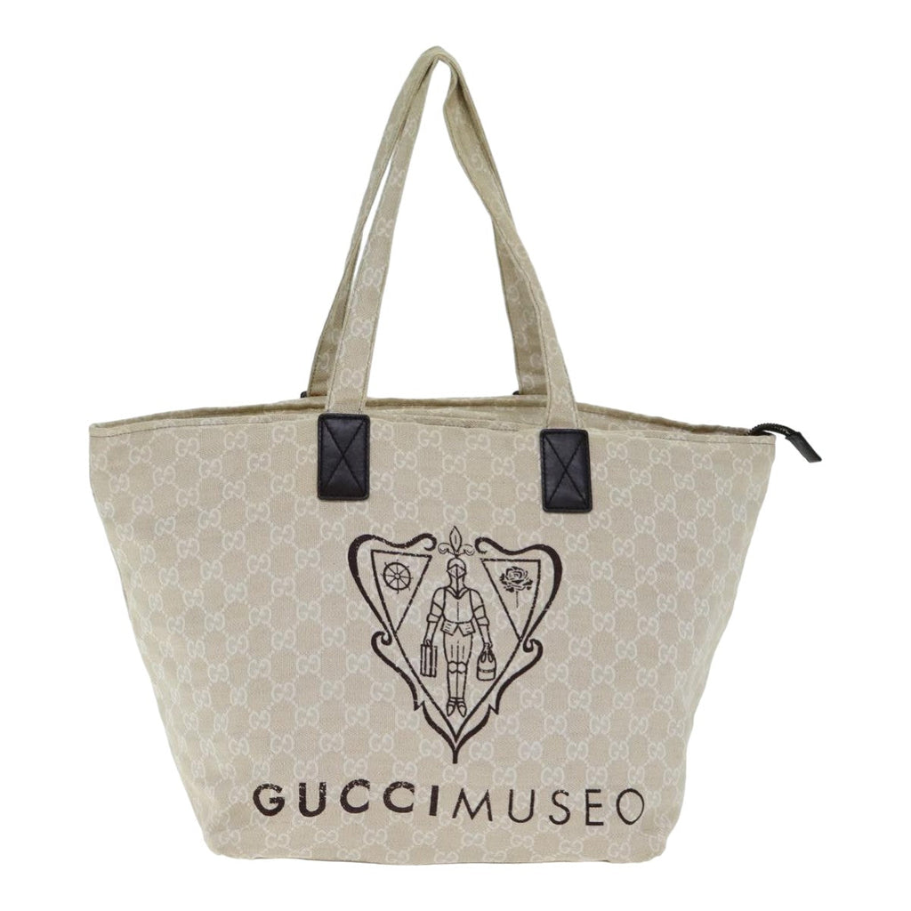 GUCCI Tote Bag Canvas Beige 283416 mr293