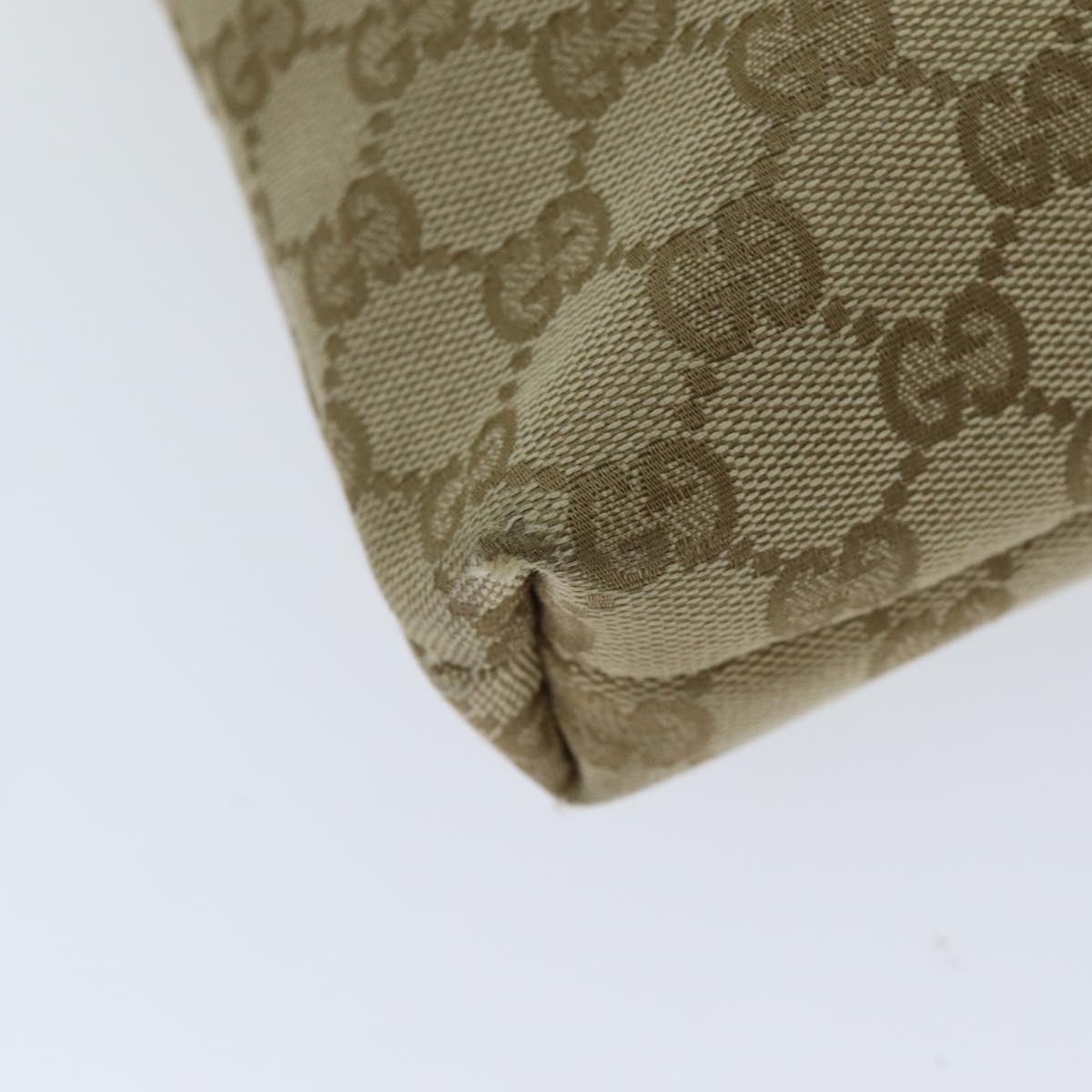 GUCCI GG Canvas Shoulder Bag Beige Pink 388924 mr294