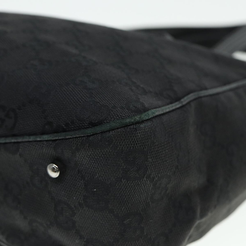 GUCCI GG Canvas Hand Bag Black 113019 mr295
