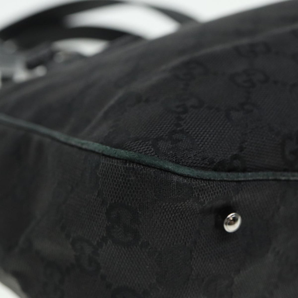 GUCCI GG Canvas Hand Bag Black 113019 mr295