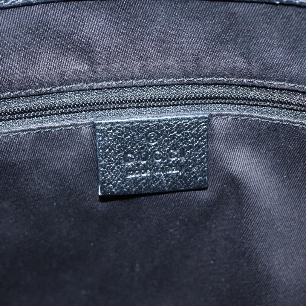 GUCCI GG Canvas Hand Bag Black 113019 mr295