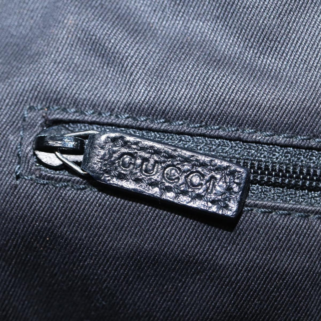 GUCCI GG Canvas Hand Bag Black 113019 mr295