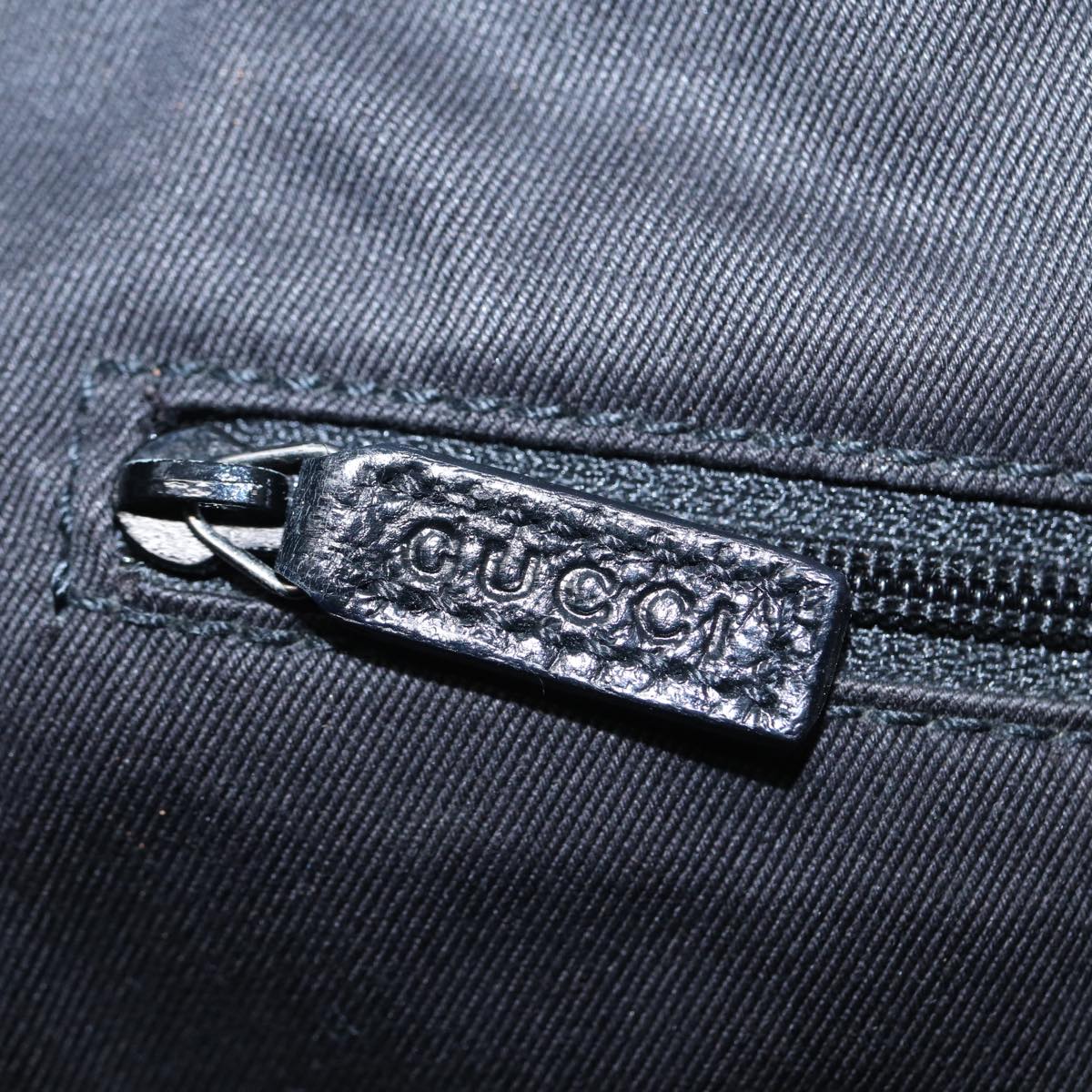 GUCCI GG Canvas Hand Bag Black 113019 mr295