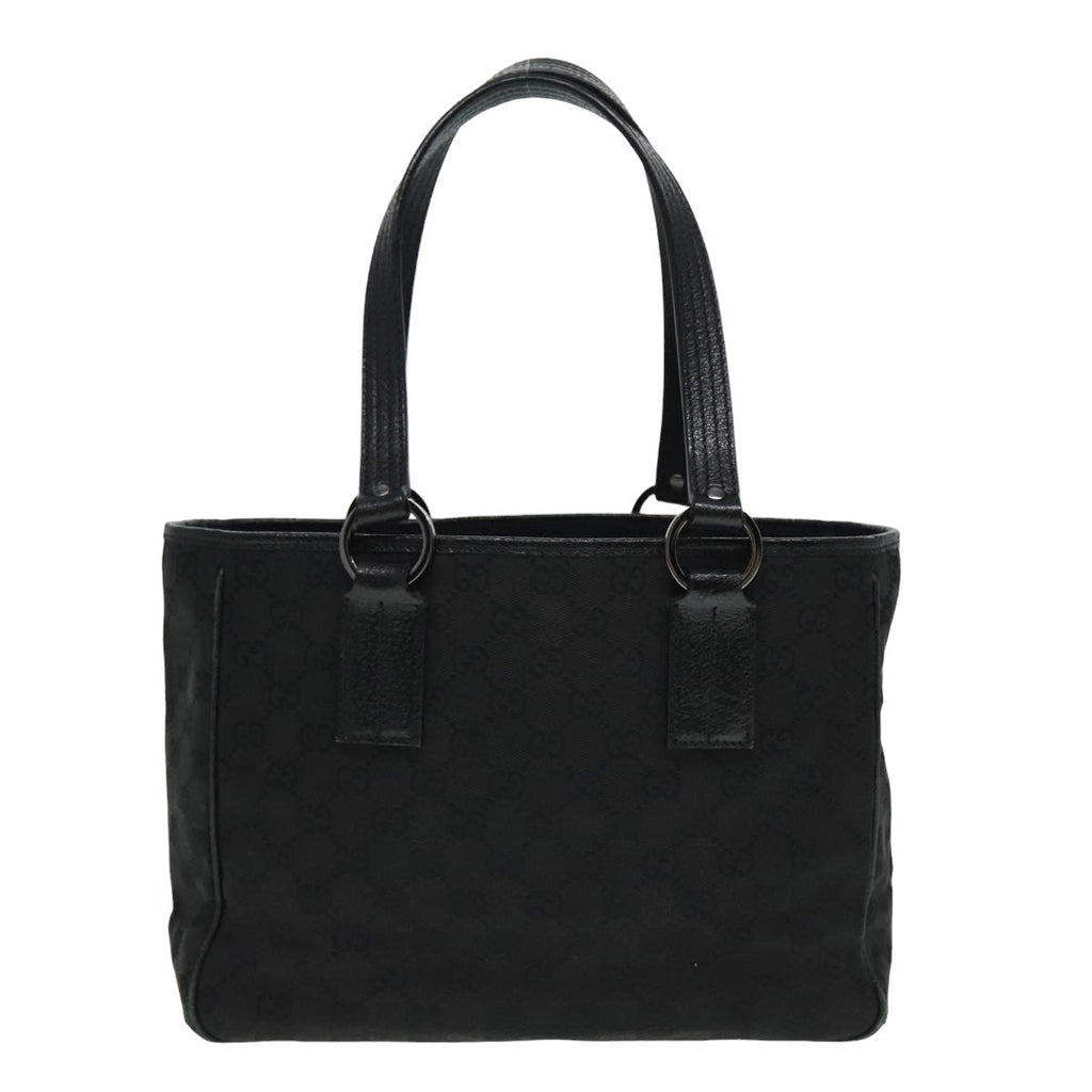 GUCCI GG Canvas Hand Bag Black 113019 mr295