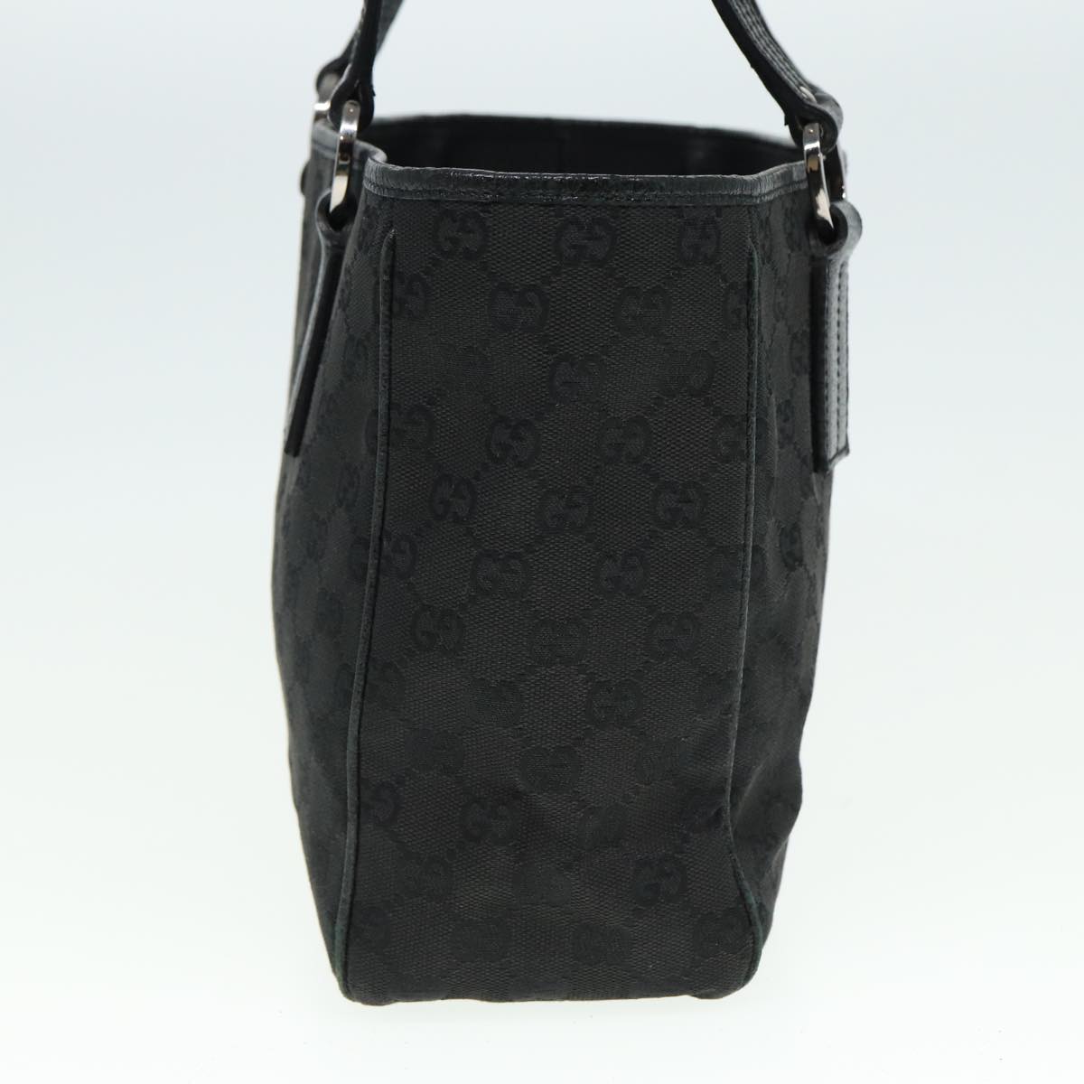 GUCCI GG Canvas Hand Bag Black 113019 mr295