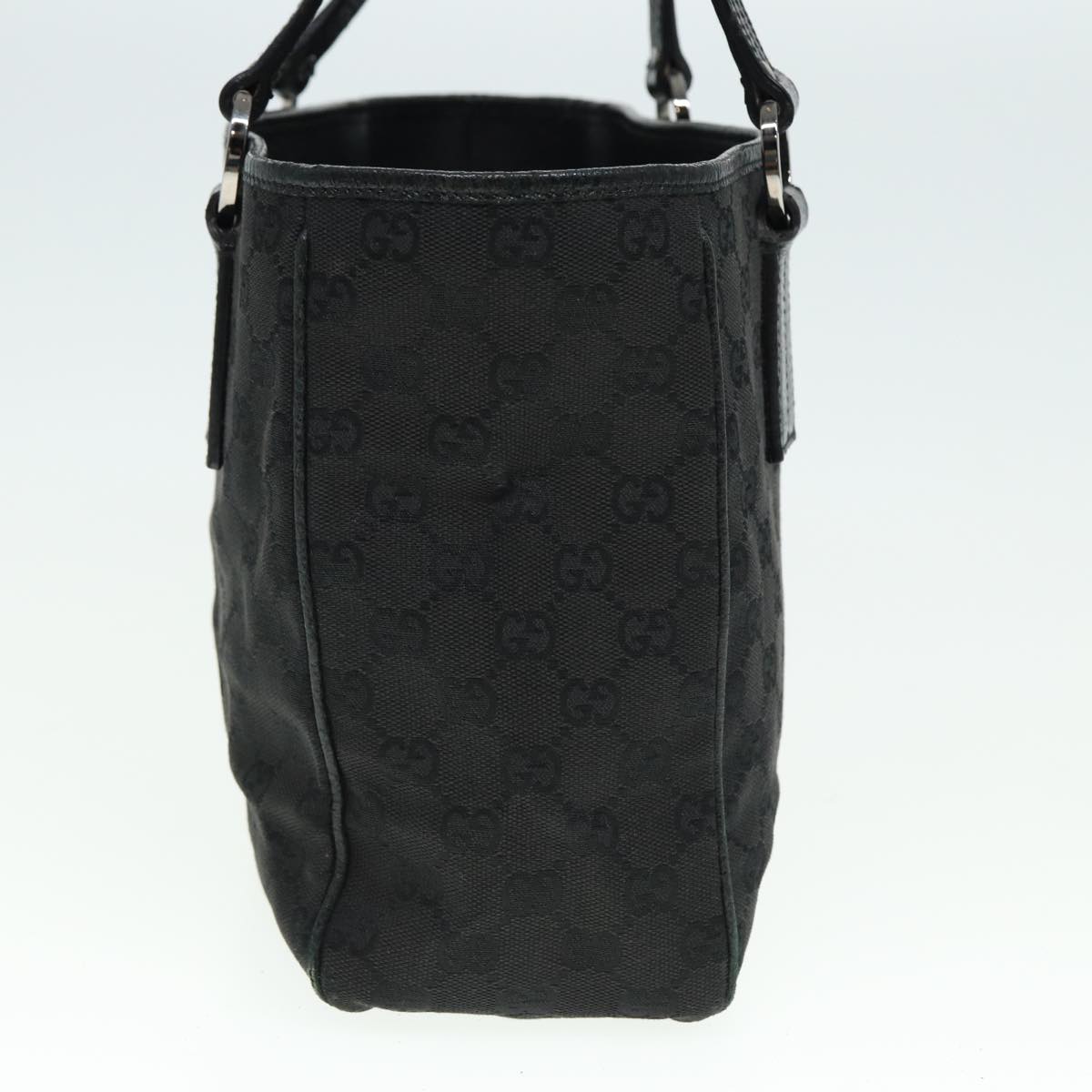 GUCCI GG Canvas Hand Bag Black 113019 mr295