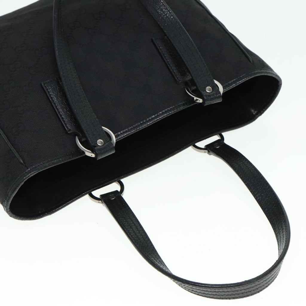 GUCCI GG Canvas Hand Bag Black 113019 mr295