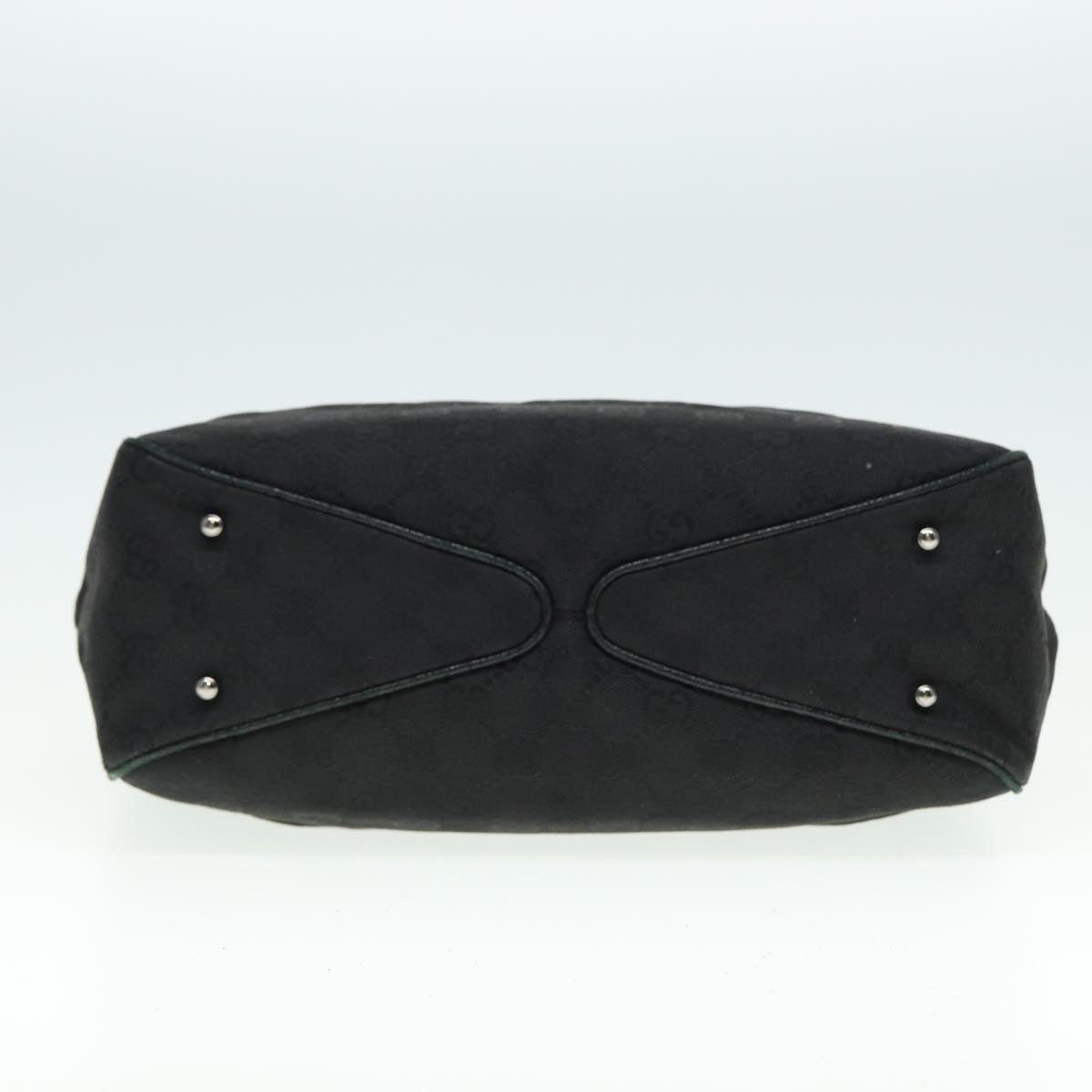 GUCCI GG Canvas Hand Bag Black 113019 mr295