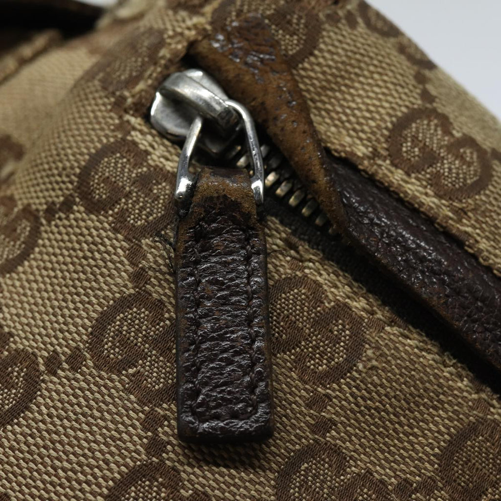 GUCCI GG Canvas Web Sherry Line Waist bag Beige 28566 mr366
