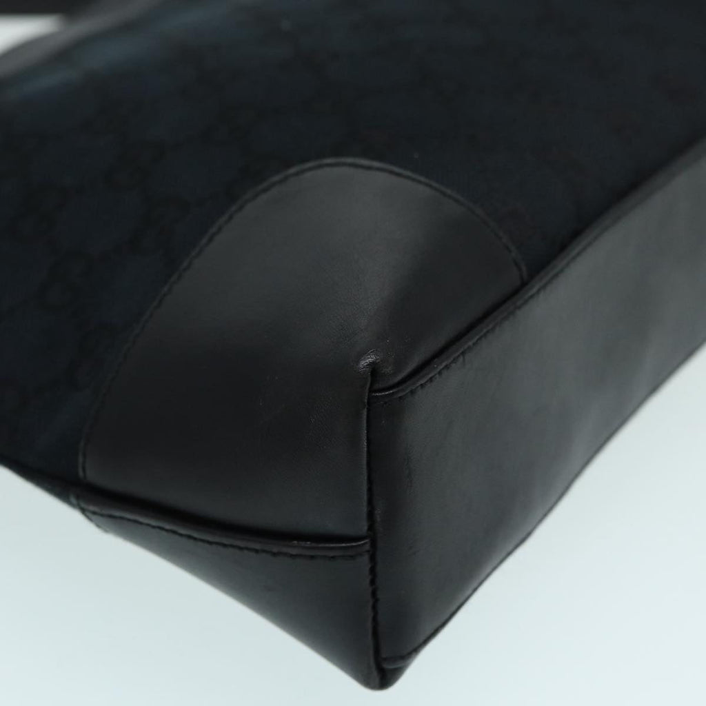 GUCCI GG Canvas Shoulder Bag Black 001 4231 mr368