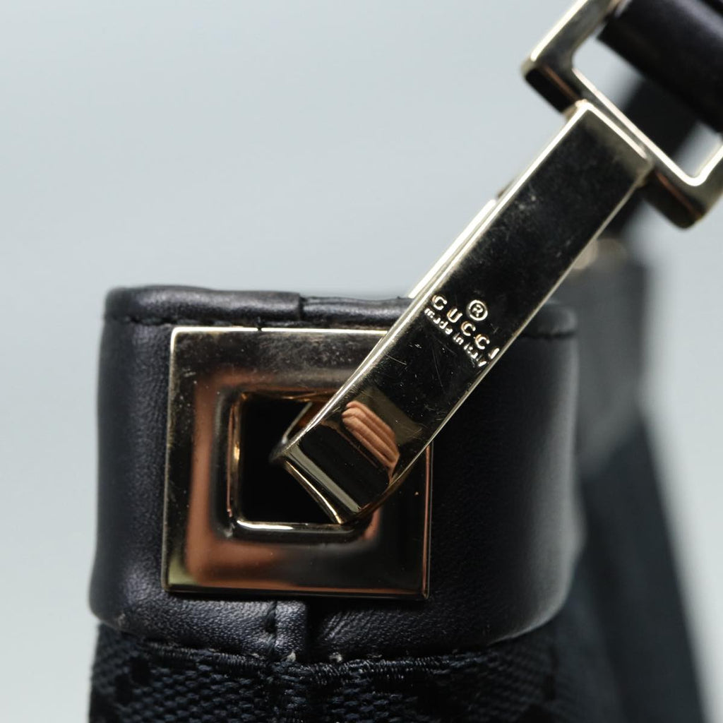 GUCCI GG Canvas Shoulder Bag Black 001 4231 mr368