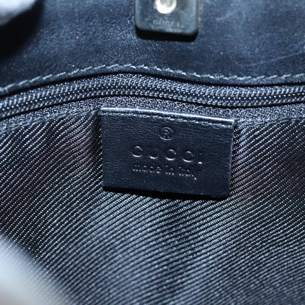 GUCCI GG Canvas Shoulder Bag Black 001 4231 mr368