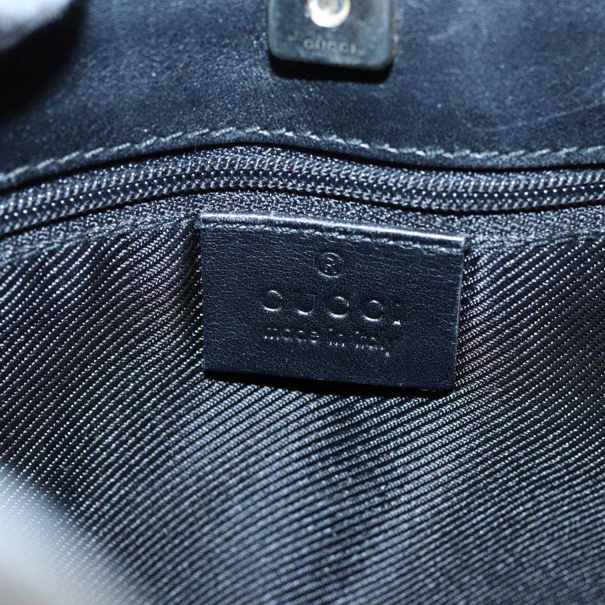 GUCCI GG Canvas Shoulder Bag Black 001 4231 mr368