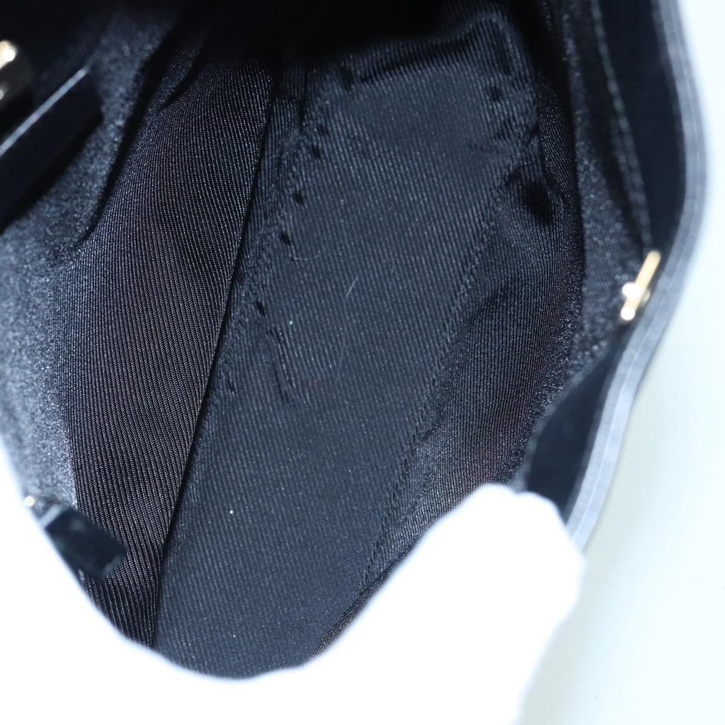 GUCCI GG Canvas Shoulder Bag Black 001 4231 mr368