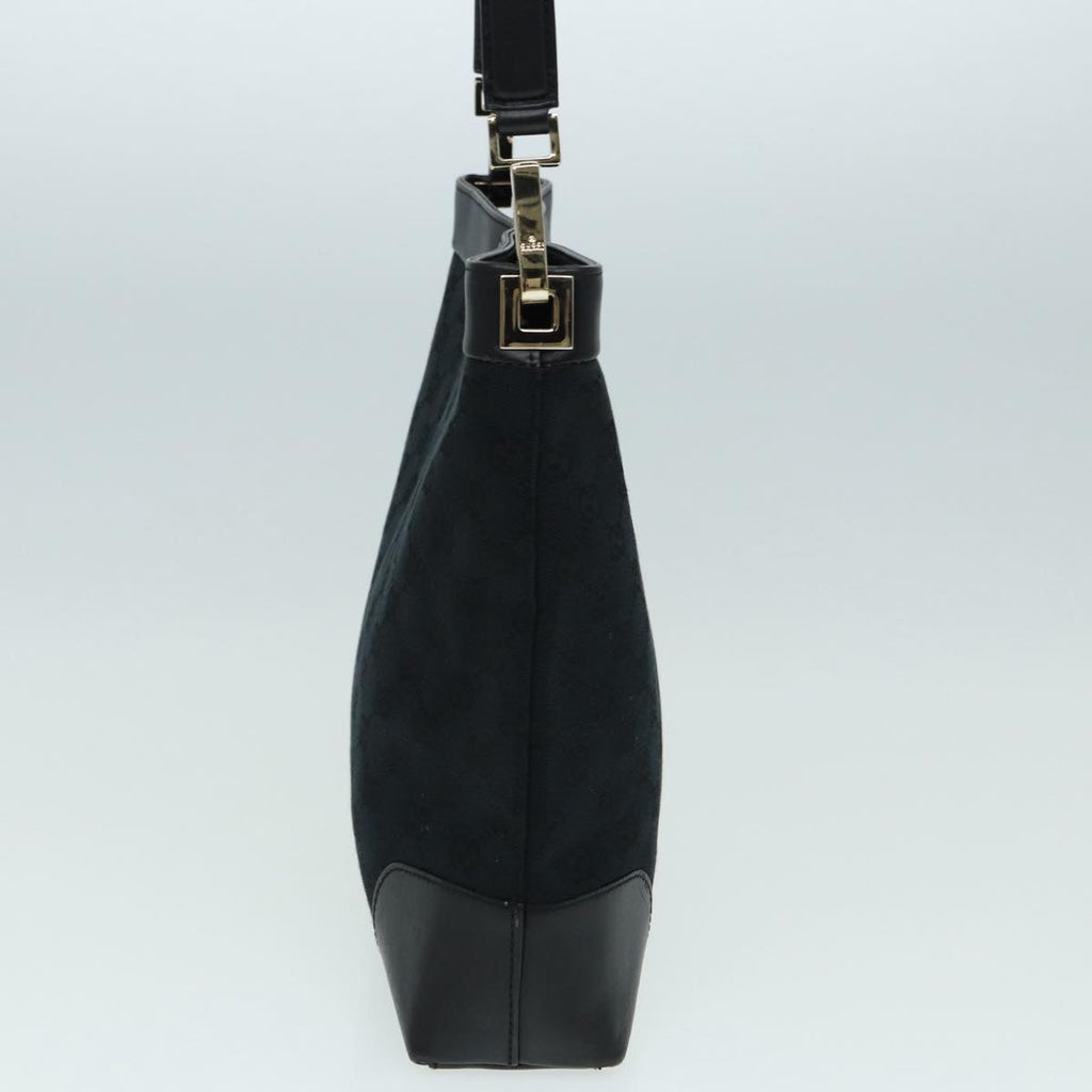GUCCI GG Canvas Shoulder Bag Black 001 4231 mr368
