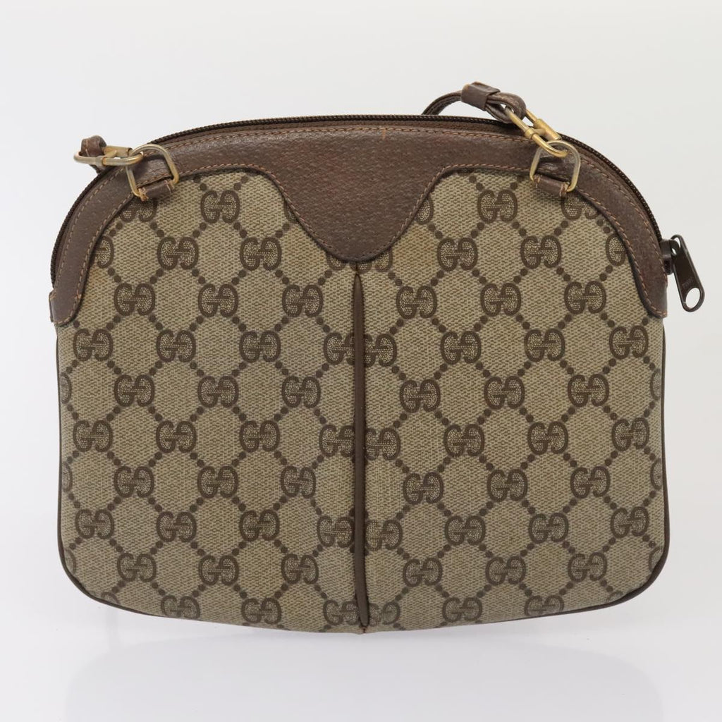 GUCCI GG Supreme Web Sherry Line Shoulder Bag 2Set Beige Red Green mr462