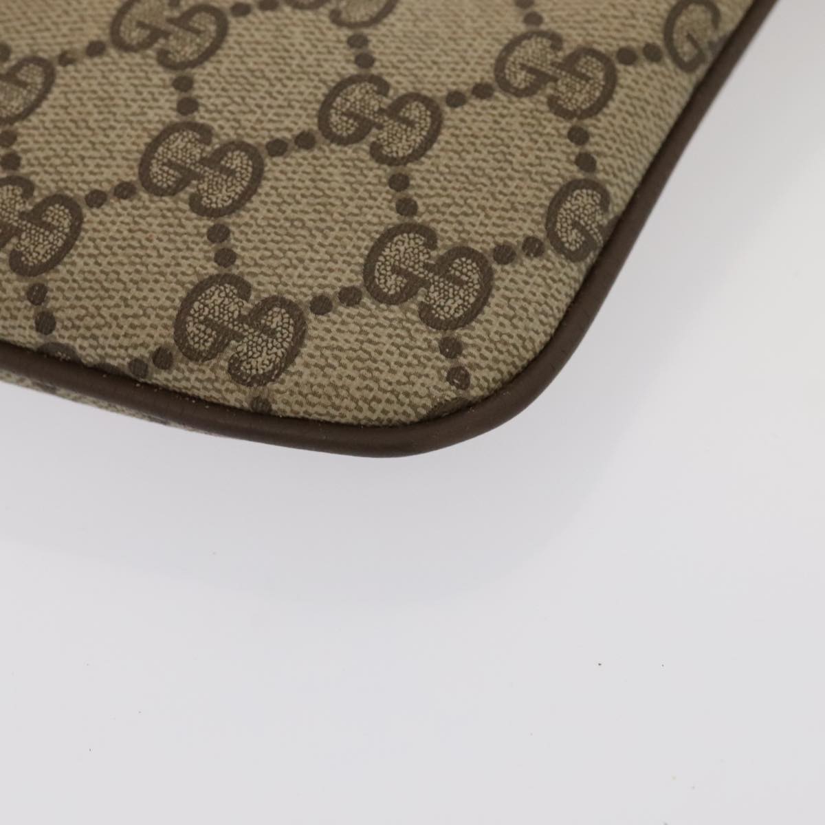 GUCCI GG Supreme Web Sherry Line Shoulder Bag 2Set Beige Red Green mr462